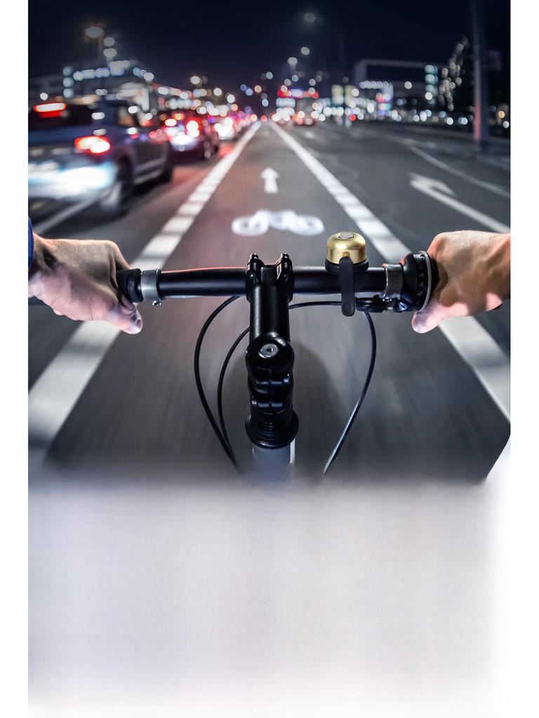 AirTag-Enabled Anti-Theft Bicycle Bell with Hidden Tracking & Positioning Device