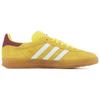 adidas  Gazelle Indoor Bright Yellow Burgundy Women Sneakers Cloud-White Collegiate-Burgundy IE7003