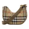 Burberry Classic Knight Logo Nylon Shoulder Bag Women Shoulder Bag Brown 81113081