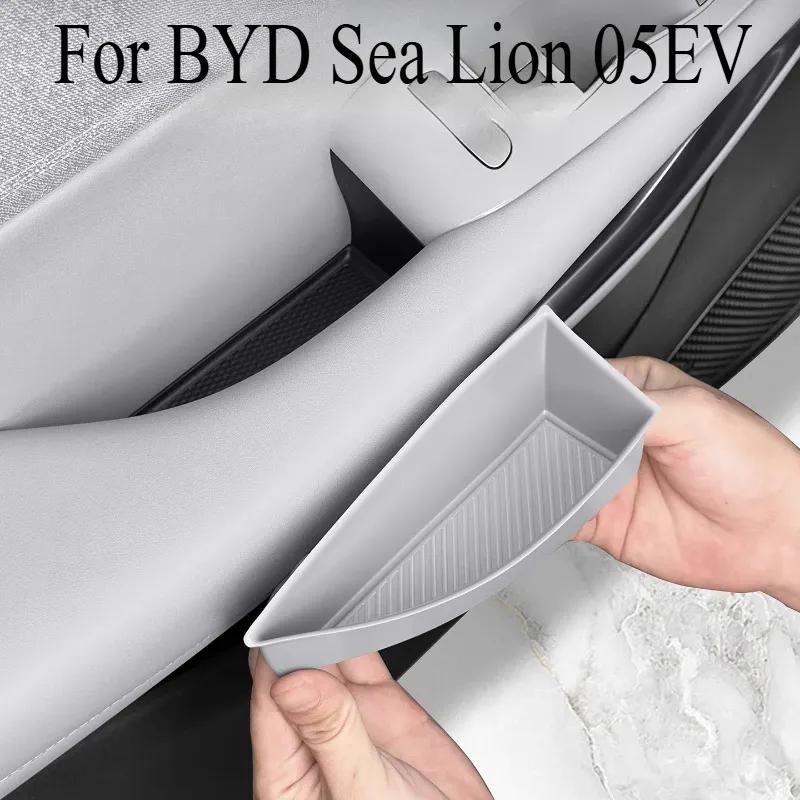 For BYD Sea Lion 05EV Door Handle Silicone Storage Box Door Handle Storage Box Interior Supplies Stowing Interior Accessories