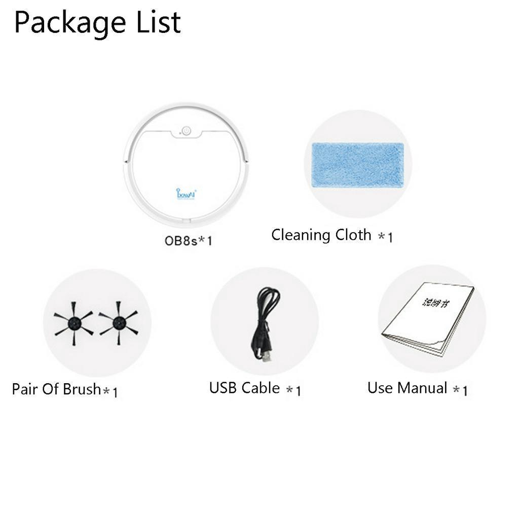 400ml Multifunctional Wireless Sweeping Robot Upgrade Smart Robot Vacuum Cleaner 2000Pa App Remote Control Vacuum Cleaner Home New