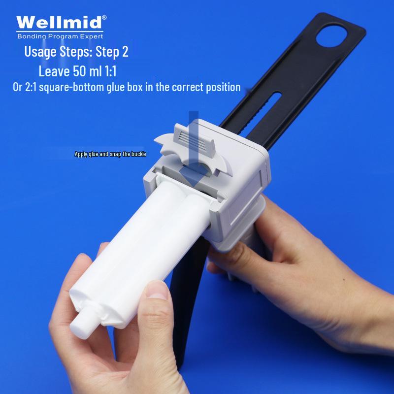 AB Glue Manual Dispensing Gun - 50ML, 1:1/2:1 Ratios
