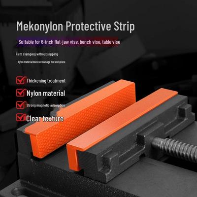 Nylon Magnetic Protective Strip for Bench Vise with Anti-Pinch Pad