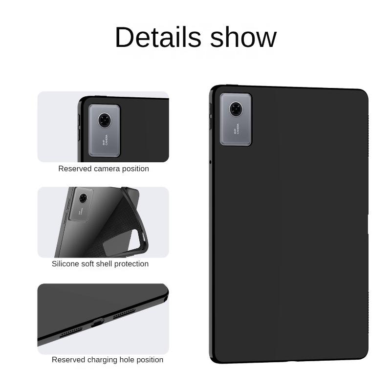 For Lenovo Xiaoxin Pad 11 2025 Silicone Case TB335FC Anti-drop TPU Soft Tablet Cover For Tab Idea/K11 Gen2 TB336ZU 11 inch Funda