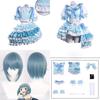 Magia Girl Puella Magi Madoka Magica Cosplay Costume With Wig For Anime Fans
