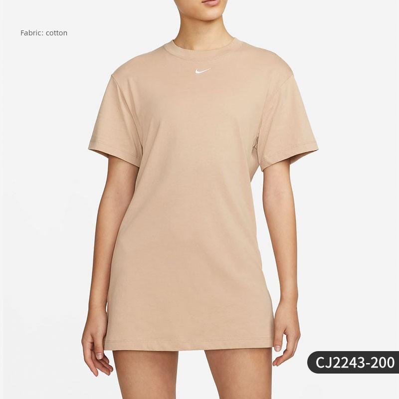 Nike /Nike Genuine New Summer Women's Sports Knitted Breathable Short-Sleeved Dress Cj2243-200