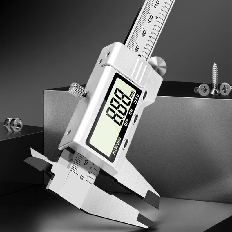 Electronic Vernier Caliper 0-150/200/300mm Digital Vernier Calipers Micrometer Steel Vernier Caliper Messschieber Paquimetro