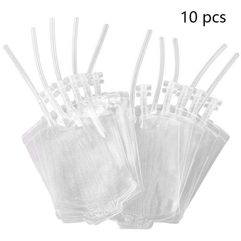 Reusable Blood Bags For Halloween Party Decor And Haunted House Drink Containers