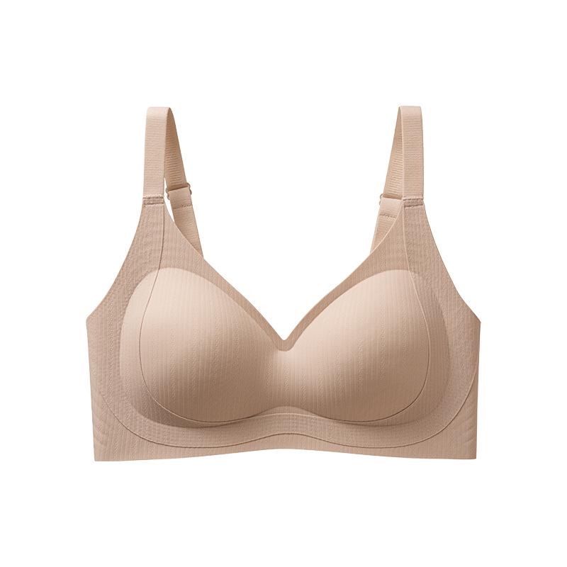 Traceless Jelly Soft Lift Bra: Foundation Liquid Underwire-Free, Small Chest Support, Comfortable Palm Cup Design for Women.