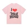 2026 I Love Lola Indigo Tour Printed Tshirt Summer Casual Tshirt Fashion Womens Unisex Short Sleeve Round Neck Tshirt Tops