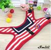 Smiti Petwear Dog Harness and Lead Set Marine Border Red S