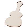 20pcs with Hanging Hole Unfinished Cutouts Guitar Shaped Gift Tags  for Home Party Decor