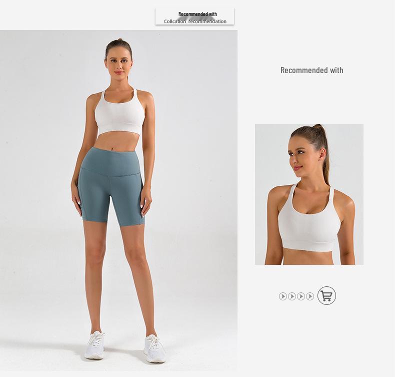 Autumn/Winter 2025 Women's High-Waisted Tummy Control Cycling & Yoga Shorts