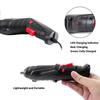 STONEGO 3.6V Cordless Electric Screwdriver Kit, Rechargeable with 44/11pcs Bit Set, LED Light, Flexible Shaft, Micro USB