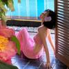 Holiday Crochet Hollow-Back Sun Protection Long Skirt Beach Cover-Up Dress