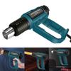 2000W varmepistol varmluftsmaskin 110V 220V håndholdt elektrisk varmepistol industriell varmluftspistol loddestasjon verktøy med 3 dyser