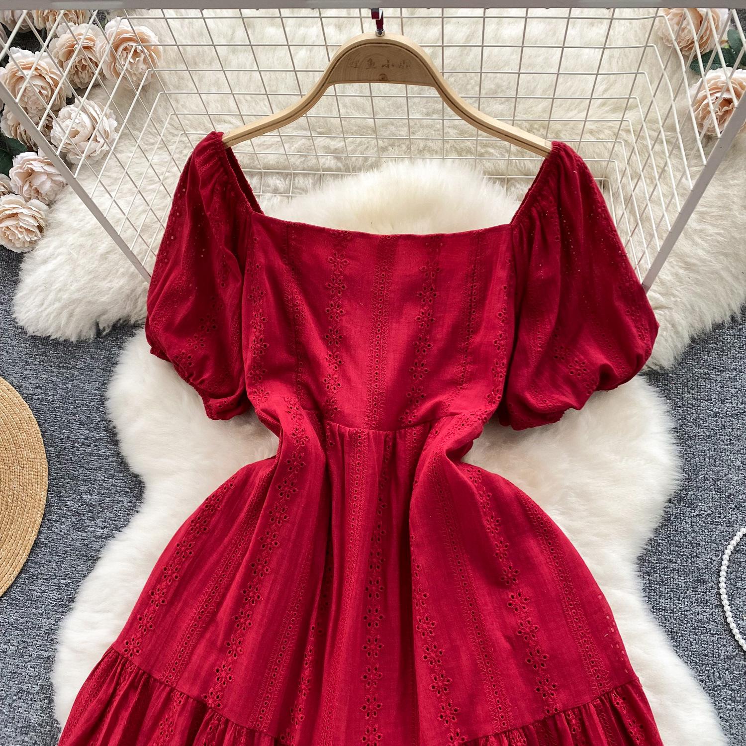 Летнее богемное белое платье для женской одежды — фото 7