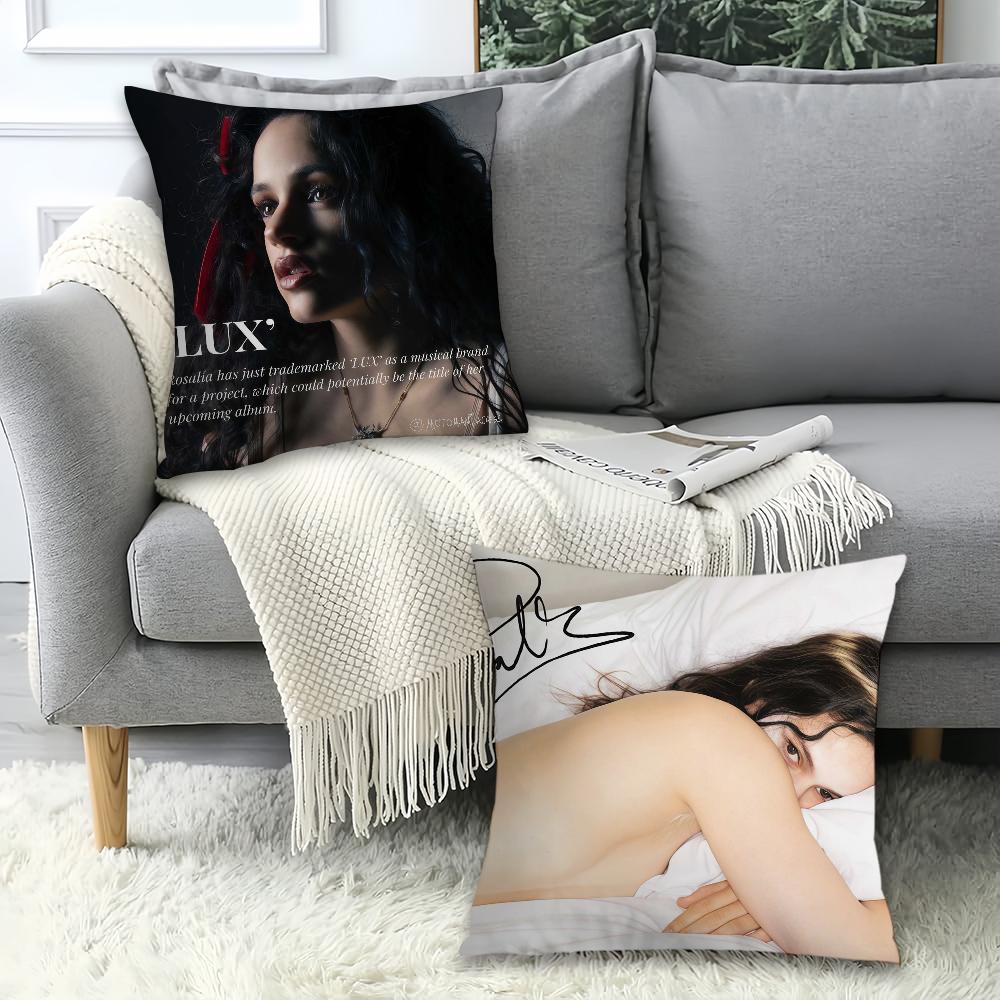 Spanish Singer R-Rosalia L-Lux Pillow Case Office Cushions Suitable For Sofa Car Bedroom Decorative Cushion Cover