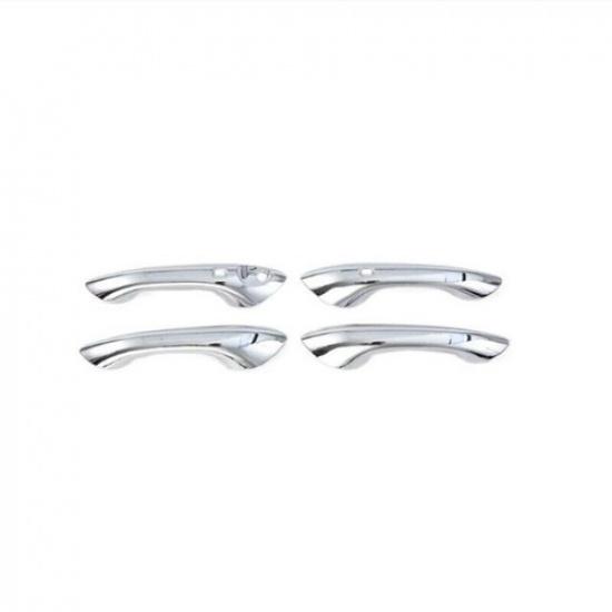 For Chevrolet Trax 2024-2026 Chrome Car Exterior Door Handle Decor Cover Trim
