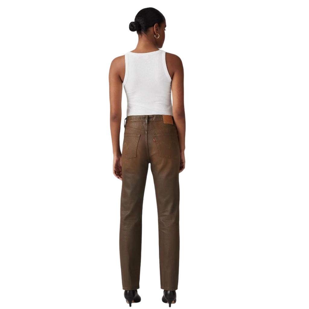 Levis Womens/Ladies 501 5 Pockets Straight Leg Jeans