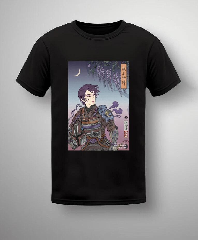Ukiyo-E Style Sabine Wren Star Wars Celebration Japan 2025 Art Poster T-Shirt XL