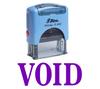 VOID Self Inking Rubber Stamp Office Stationary Custom Shiny Stamp