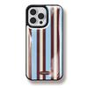 Zhitai iPhone 15 Hard Shell Case with Stripes, Compatible with iPhone 12 to 14/13 Pro & Huawei Mate 60.