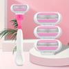 Lames de rasoir de sécurité pour femmes, compatibles avec le rasoir Venus, pour le visage, les jambes, les aisselles et le bikini.