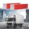 Red White Reflective Tape for Trucks Self-Adhesive Conspicuity Tape Anti-Collision Safety Sticker for Trailer Rear Marking