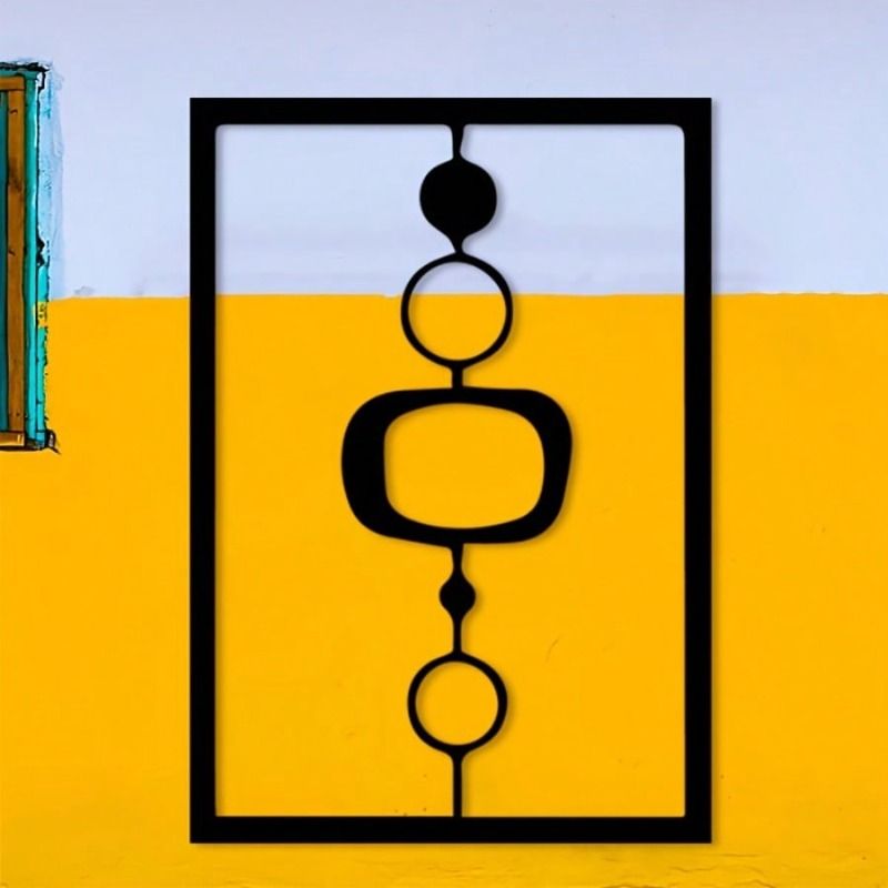 Medieval Modern Abstract Metal Wall Art