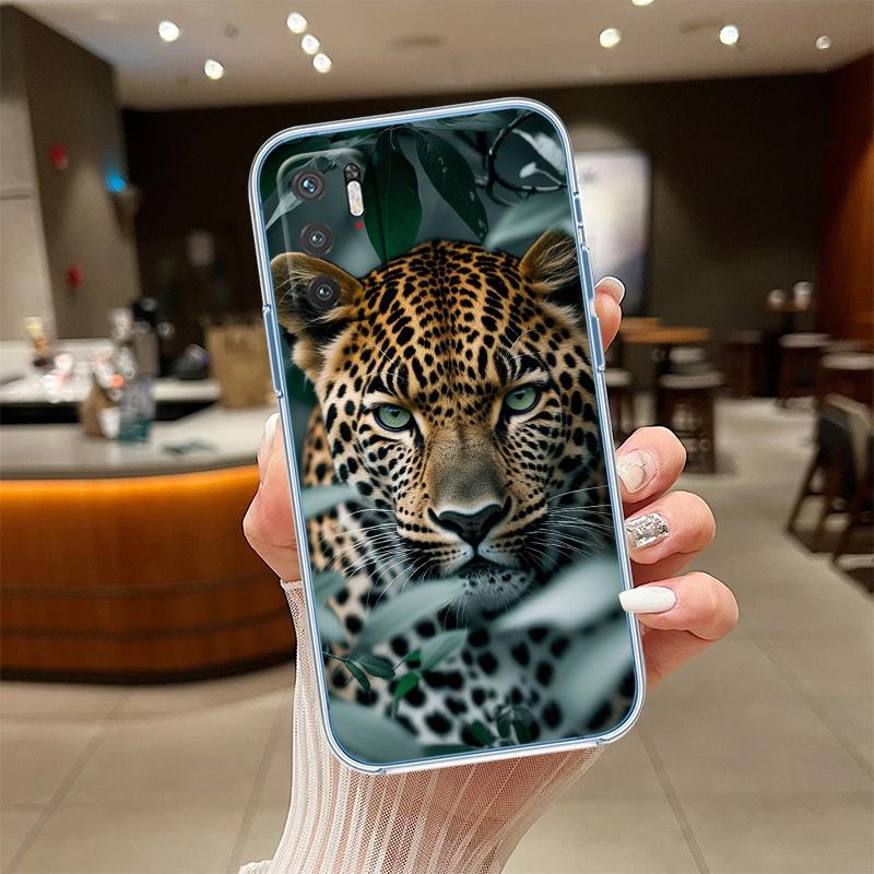 

UP2 Animal Leopard Transparent Phone Case for Motorola Moto Edge 20 30 40 50 S30 Fusion Ultra Pro Neo Lite + G200 G23 Motorola Edge 30 Fusion