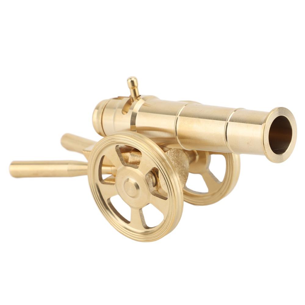 1pcs Hand Polished Desktop artillery figurine Decoration  Tabletop Decor