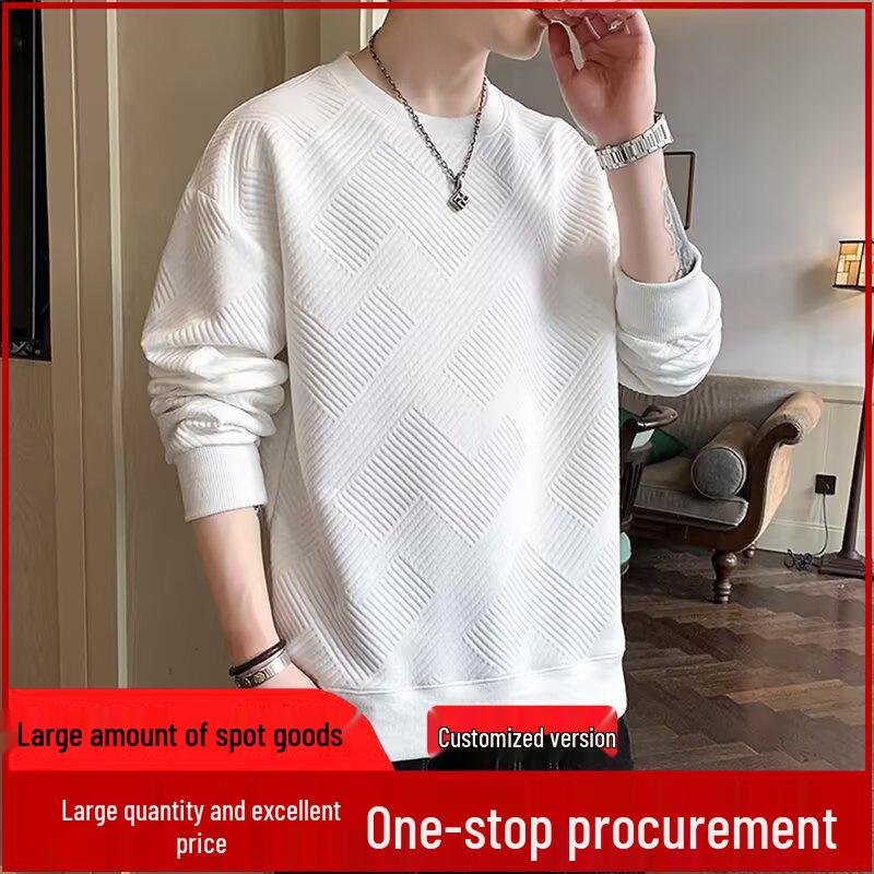 2026 New Autumn Retro Solid Color Loose Fit Versatile Casual Jacket Trendy American Men's Hoodie