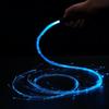 7 Colors 4 Modes 360 Degree Swivel Light Up LED Fiber Optic Whip for Rave Party Music Festival ( No Battery )
