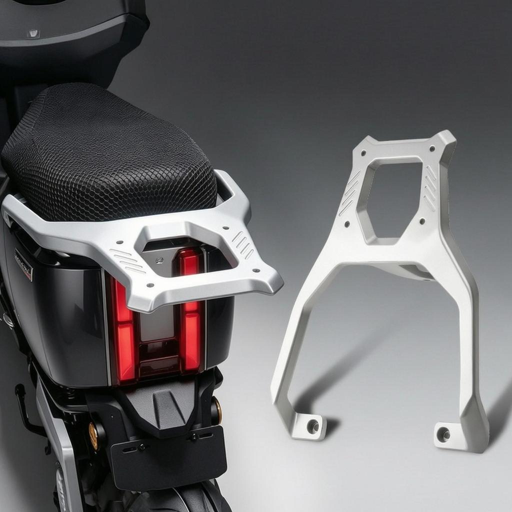Scooter Rear Rack Robust Carrier Secure for Commuters
