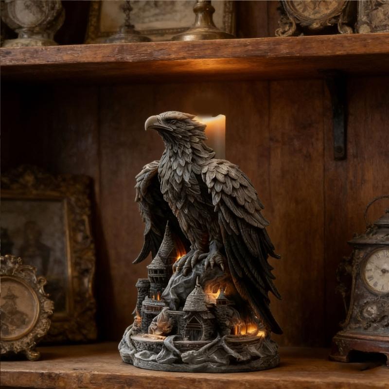 Unikátní 3D silikonová forma na vosk pro svíčky a mýdla s fantasy tématem