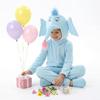 Kids Blue Elephant Costume Book Day Role Play Outfit Halloween Cosplay World Book Day Party Dress