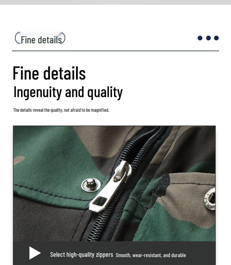 Unisex Camouflage Work Suit: Durable, Elastic, Breathable Tactical Clothing for Spring/Autumn.