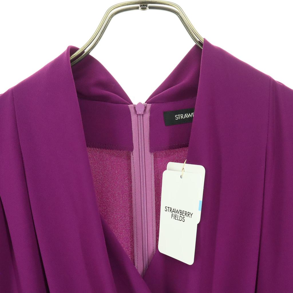 unused STRAWBERRYFIELDS Long sleeve Long dress 2 Purple Women Used