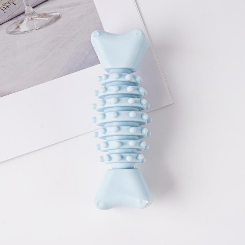 Durable TPR Dog Teething Stick: Bite-Resistant, Self-Play, Boredom Relief Toy