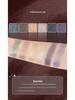 UCANBE Red Robe 15-Color Eyeshadow Palette: Shimmer & Matte Shades for Advanced Play, Black & Red Party Makeup.