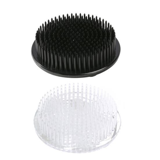 Flower Frog Holder with 3 Suction Cups Clear Plastic Round Vase Flower Arranger Fixed Pin Floral Arrangement Tool