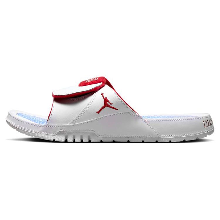 Air Jordan Hydro 11 Retro White Varsity Red Men Sneakers AA1336-166