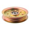 Flat Idler Pulley Component For For CADT Lawnmowing Equipment Suitable Replacements Include Part Number 75604129B