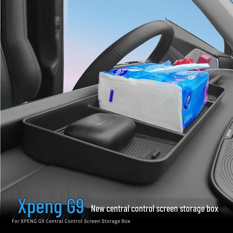 2022-2025 XPeng G9 Boîte de Rangement d'Écran Central Accessoire Intérieur de Voiture