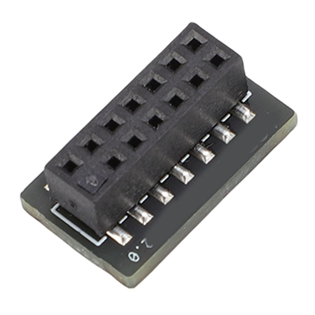 TPM 2.0 Module Replacement for ASRock Motherboard SPI 14Pin Encryption Security Module for Win 11