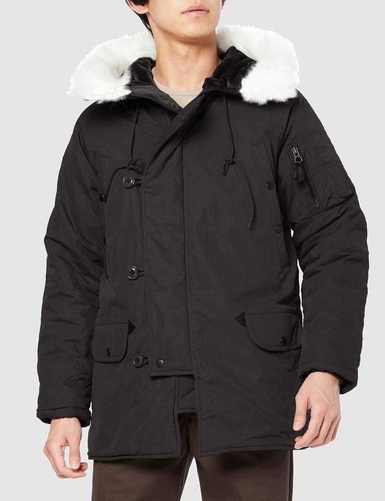 Outer FLIGHT JACKET BLACK L [Houston] N/C N-3B Men's