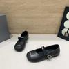 French Small Fragrant Ballet Shoes Women's 2025 Autumn New Color Matching Flat Heel Mary Jane Versatile Soft-soled Grandma Shoes