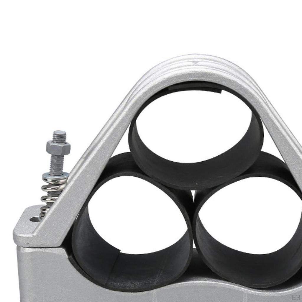 Aluminum Alloy Cable Clip, Clip Mounting Bracket, Rust Protection for Management,