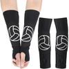 Volleyball Arm Sleeves For Kids/Adults Passing Hitting Forearm Sleeves With Protection Pads And Thumbhole Protect Arms Sting